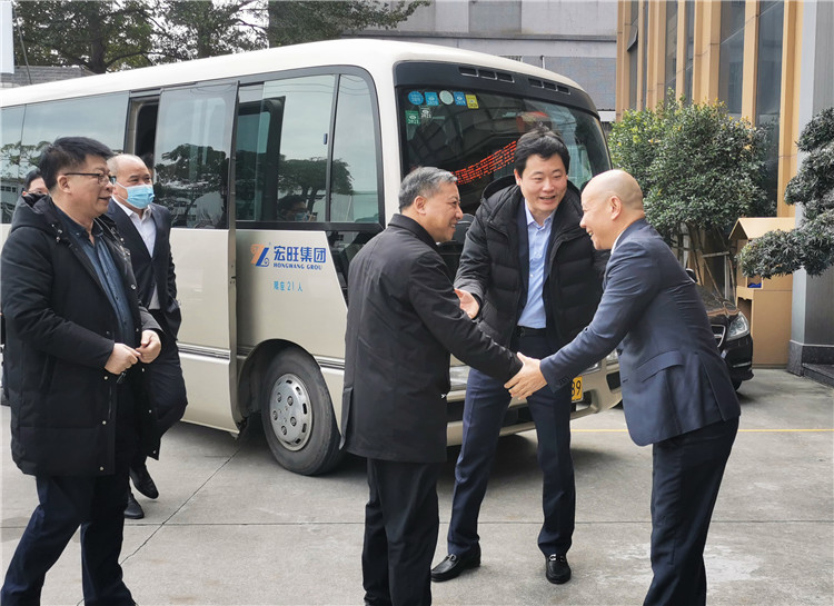 福建福安市党政企代表团莅临法迪奥参观考察